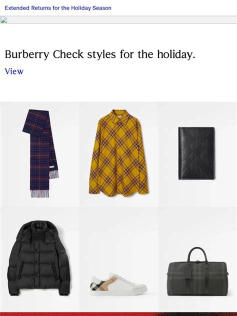 burberry thanksgiving gifts for girls|Burberry clothing website.